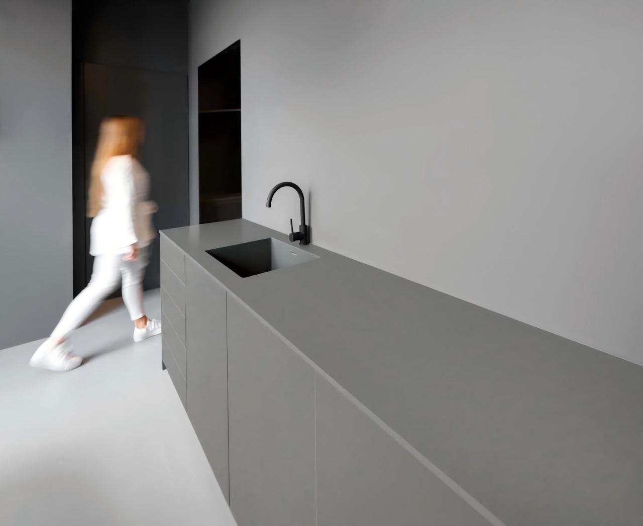 人造大理石茶水间台面系列产品-Kangyi artificial marble