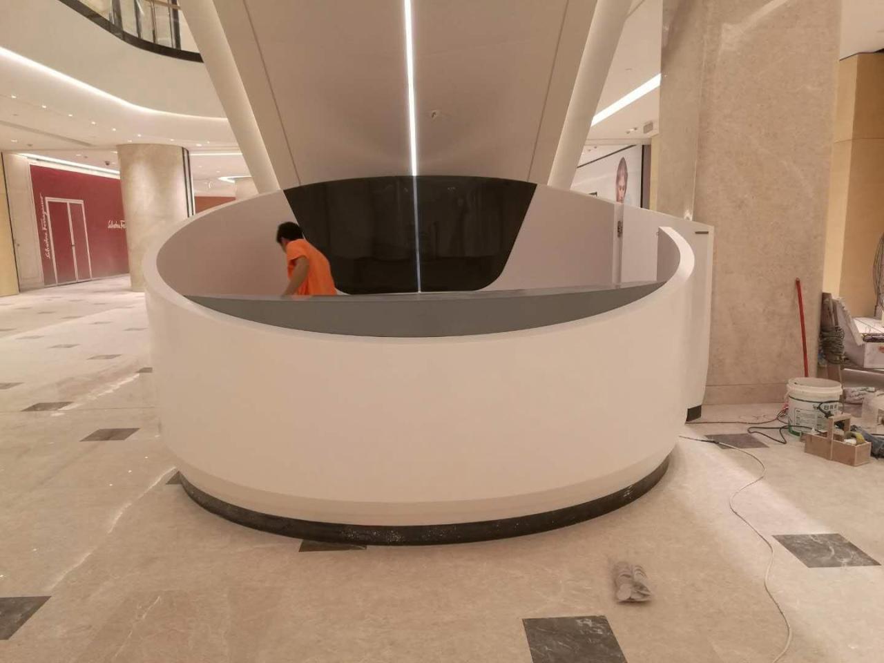 客户定制异形台面系列人造石-Kangyi artificial marble