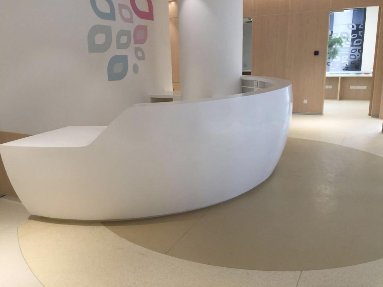 客户定制异形台面系列人造石-Kangyi artificial marble