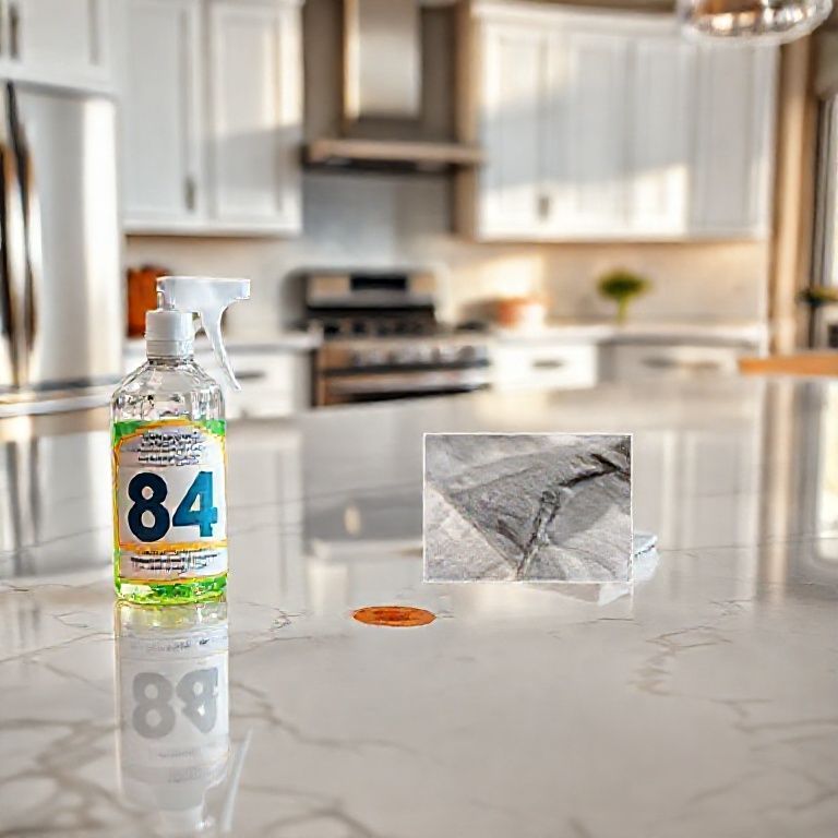 石英石台面能用84去色吗，石英石台面用什么擦拭越擦越亮-Kangyi artificial marble